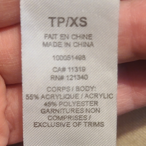 Dynamite Elegant Cream Trench Coat - Picture 12 of 17